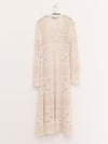 SWAYING 25 Spring/Summer Crochet Hollow Long Cardigan SW-SW25SS1T16C1-BAI White